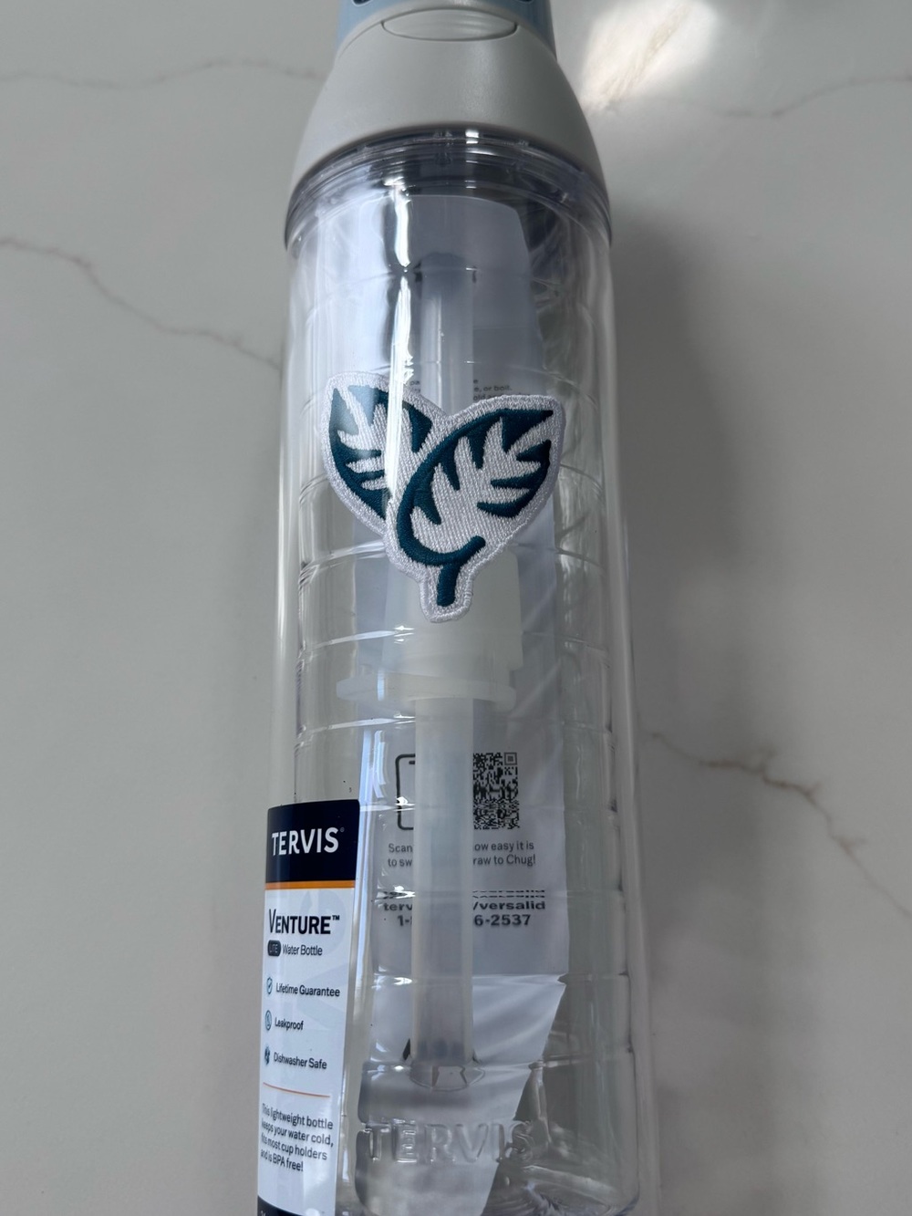 tervis clear water bottle